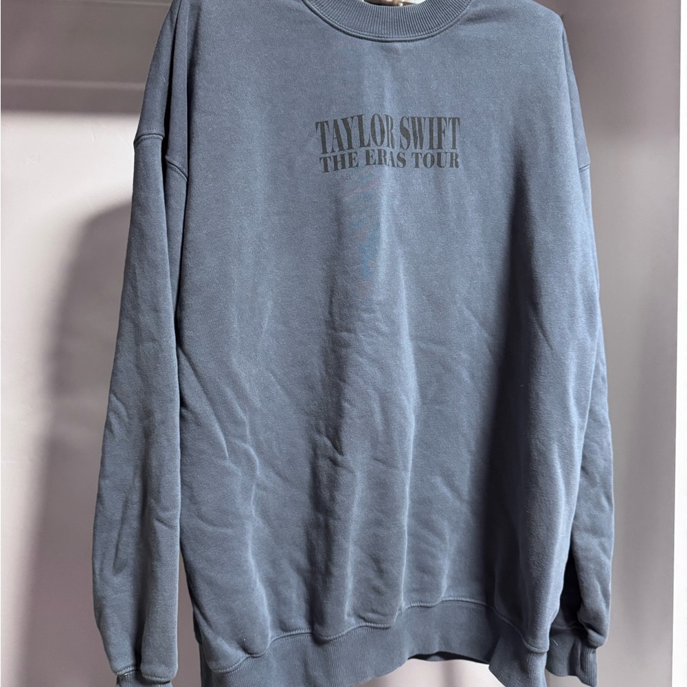 Taylor Swift Crewneck Sweatshirt - Slate Blue